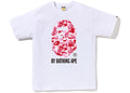 BAPE ABC Camo By Bathing Ape Tee White/Pink