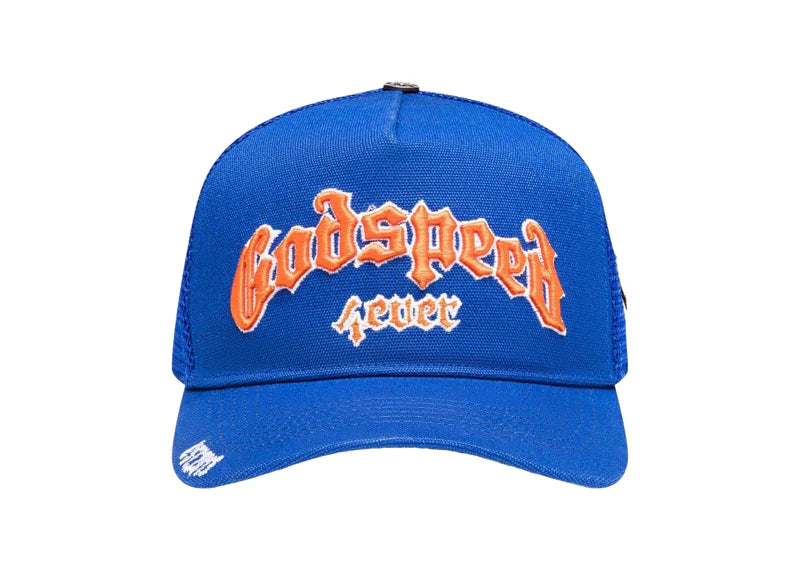 GS FOREVER TRUCKER HAT (Blue/Orange)